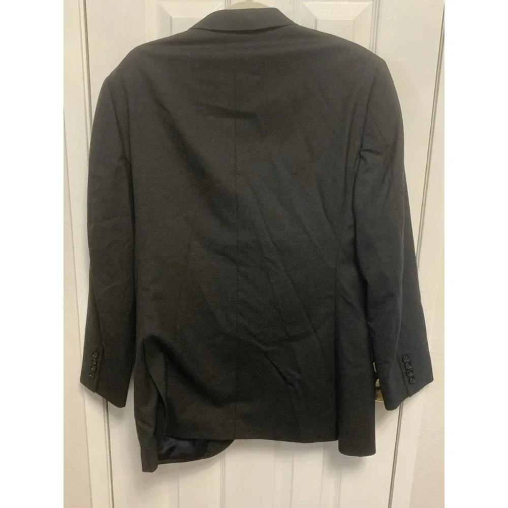 J Crew Ludlow Loro Piana Super 120s Wool Blazer 40R Dark Gray Suit Jacket